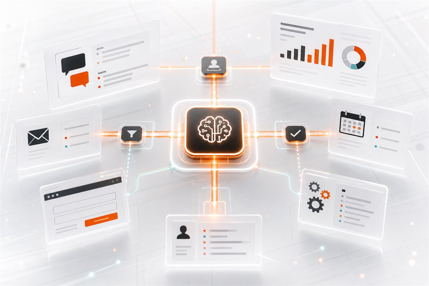 AI workflow automation hub for smarter growth systems